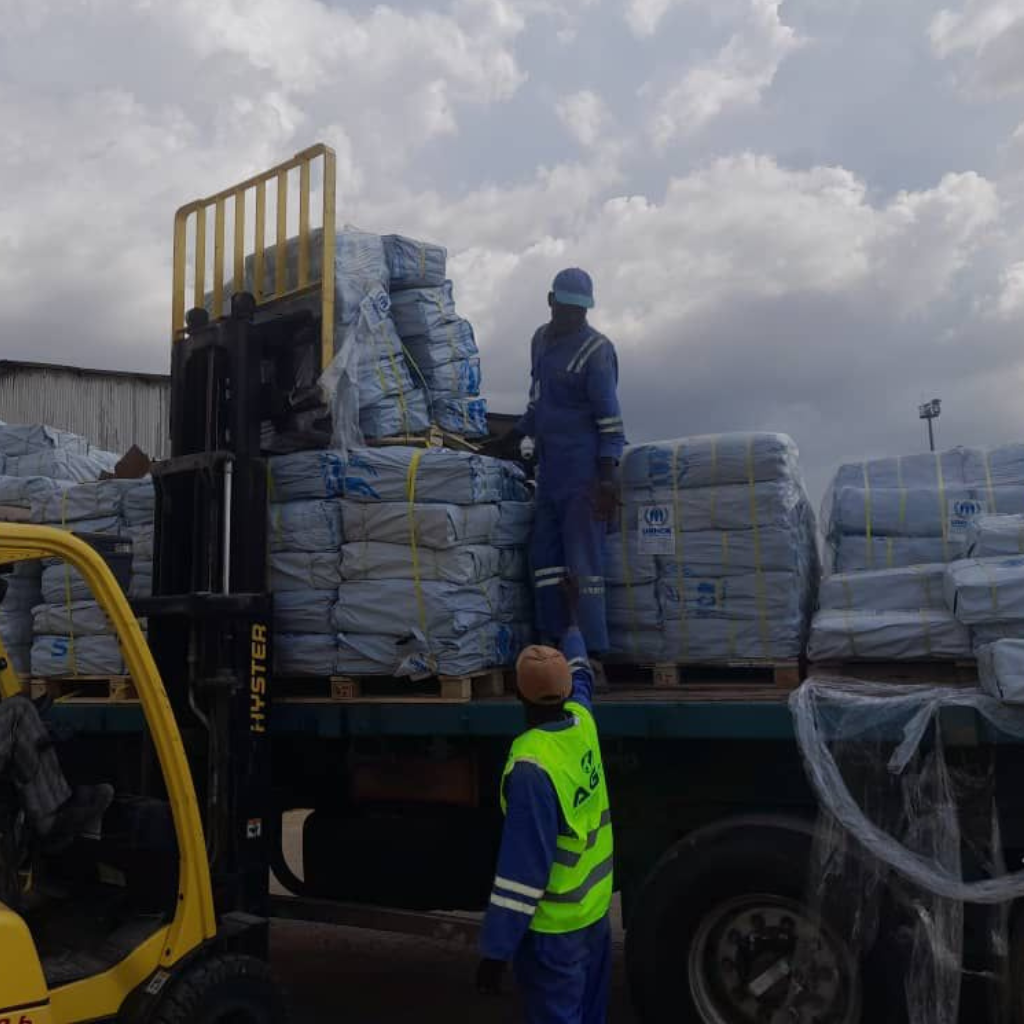 AGL Chad delivers 170 tons of relief supplies for Sudanese