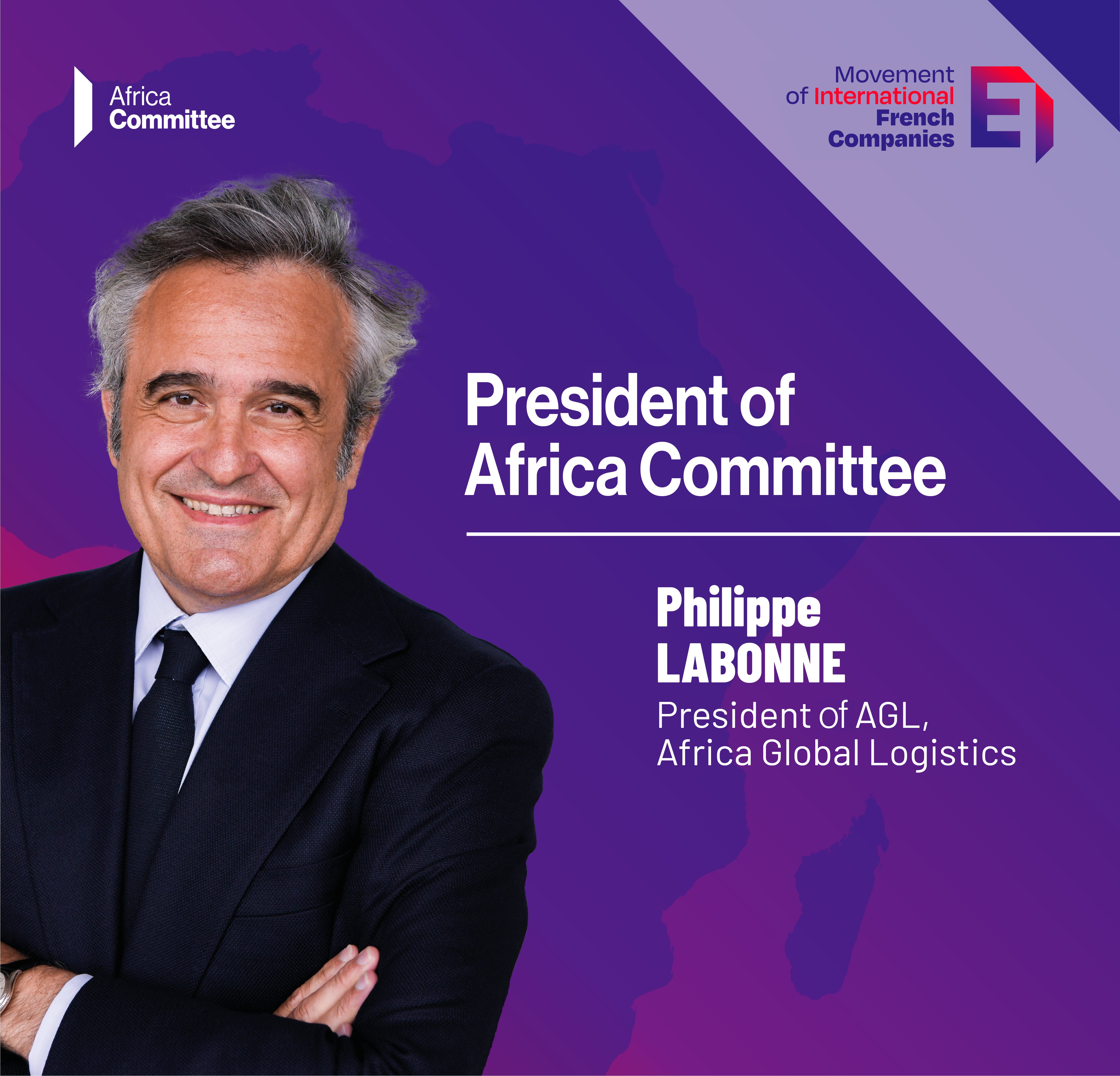 Philippe Labonne is appointed president of Africa Comittee MEDEF